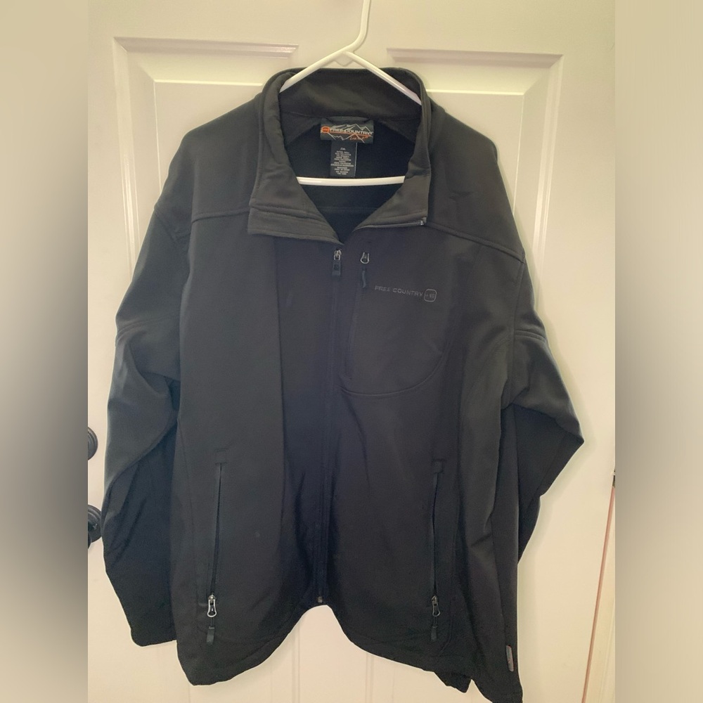 Free Country Men's Black Jacket 2XL